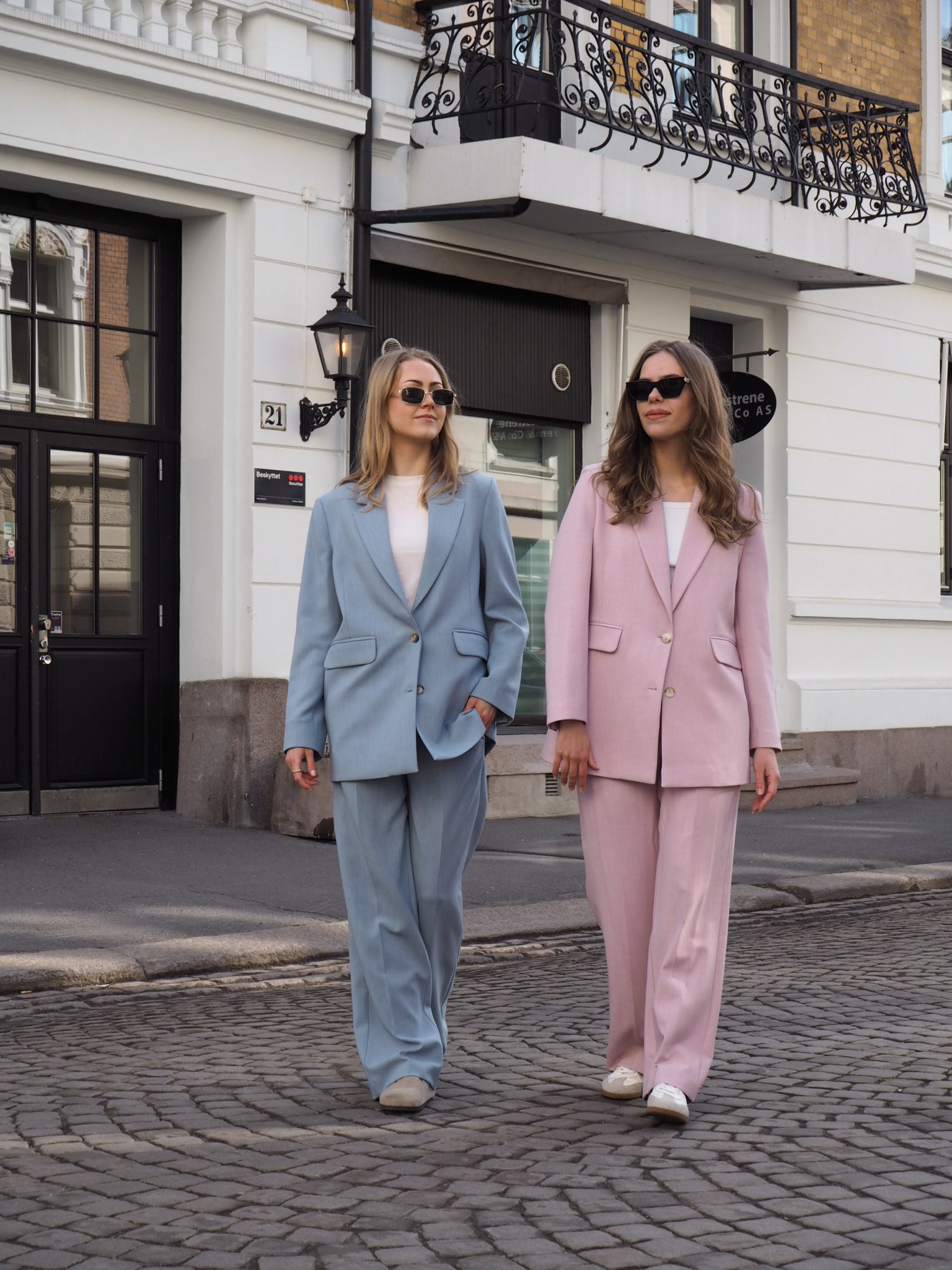 SLWRITA PANT - Bleached Mauve